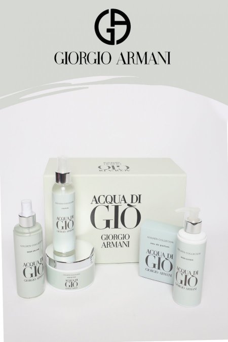 طقم عطر ماركة - رجالي - Gio Armani